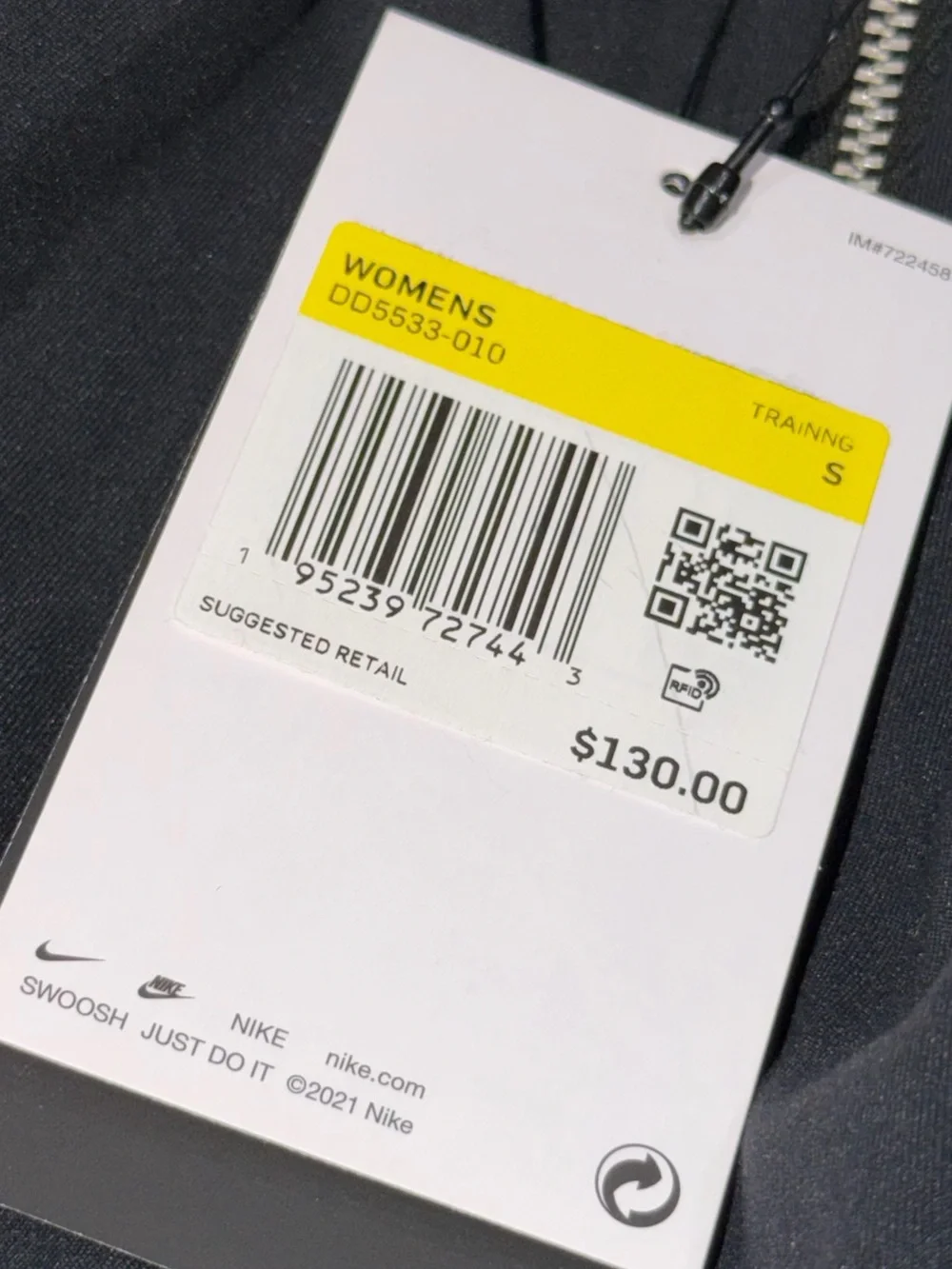 Women’s Nike zip up